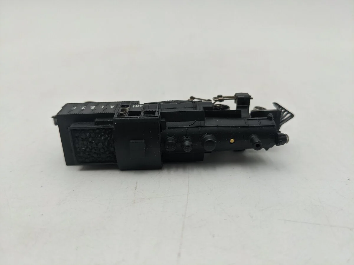 AHM 481 N Scale 2-6-4 Q1B A.T. & S.F. Steam Locomotive EX - Image 4