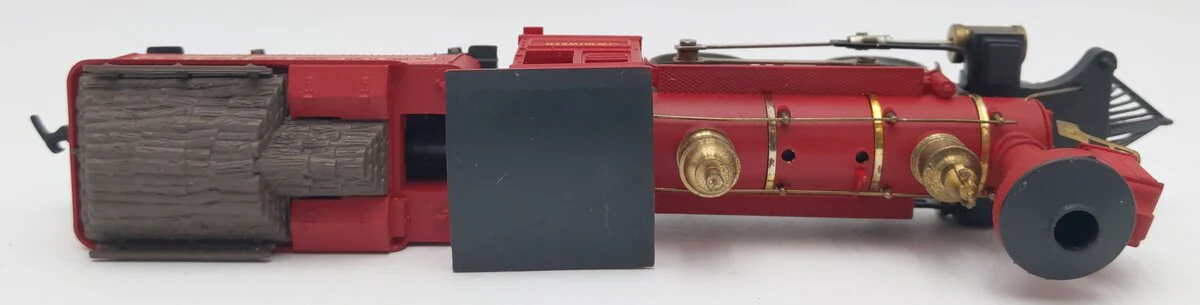 AHM 5072 HO Scale V&TRR 2-4-0 Steam Locomotive & Tender EX/Box - Image 4