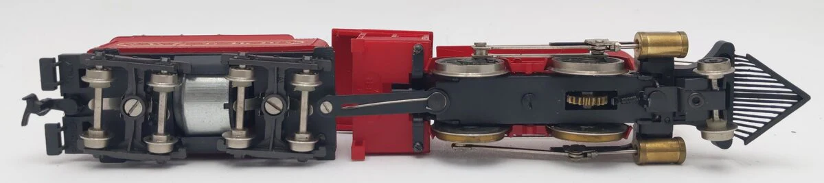 AHM 5072 HO Scale V&TRR 2-4-0 Steam Locomotive & Tender EX/Box - Image 5