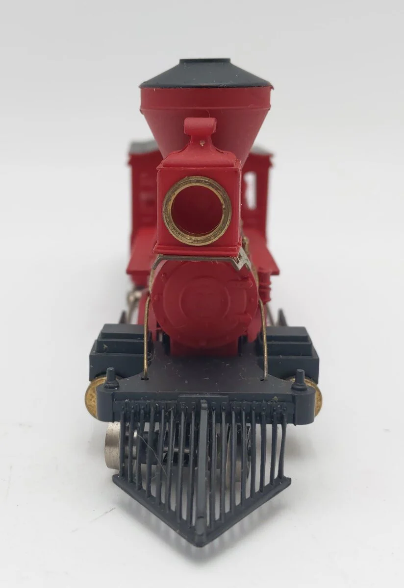 AHM 5072 HO Scale V&TRR 2-4-0 Steam Locomotive & Tender EX/Box - Image 6