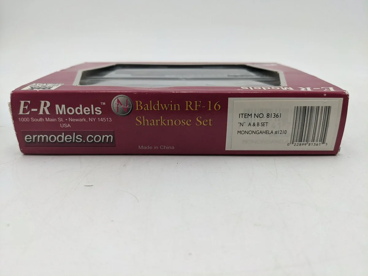 AHM 5082 HO Indiana Harbor Belt R.R. 0-8-0 Steam Locomotive & Tender #102 EX/Box - Image 7