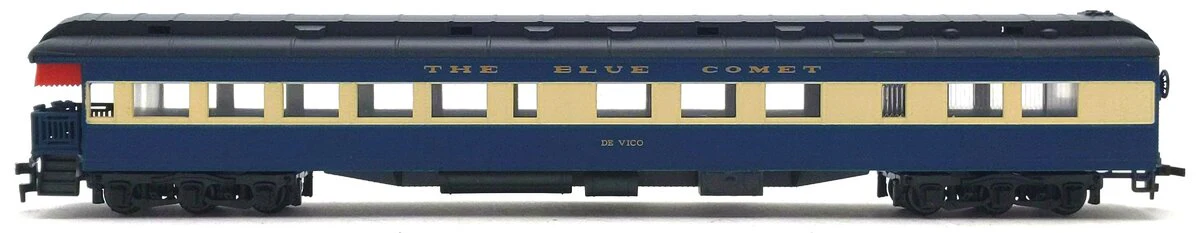 AHM 6202-BC HO C.N.J The Blue Comet "De Vico" 1920 Observation Car EX/Box - Image 4
