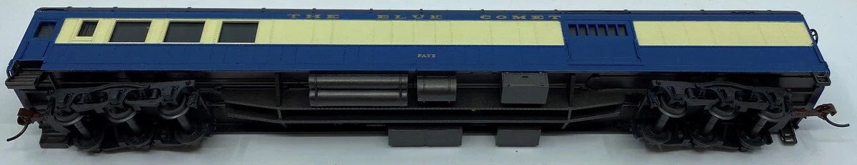 AHM 6203-BC HO C.N.J The Blue Comet "Faye" 1920 Combine Car LN/Box - Image 4