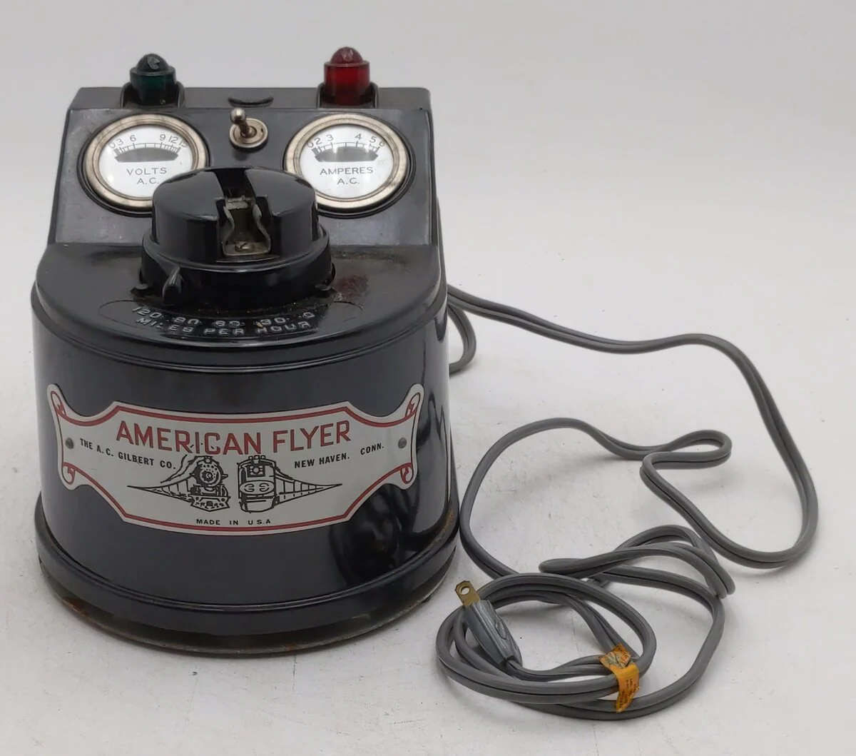 American Flyer 19B Vintage S 300 Watt Train Transformer 110V VG/Box - Image 6