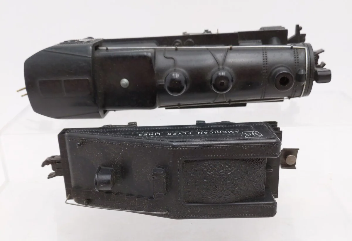 American Flyer 21004 Vintage S 0-6-0 Steam Switcher & Tender VG - Image 4