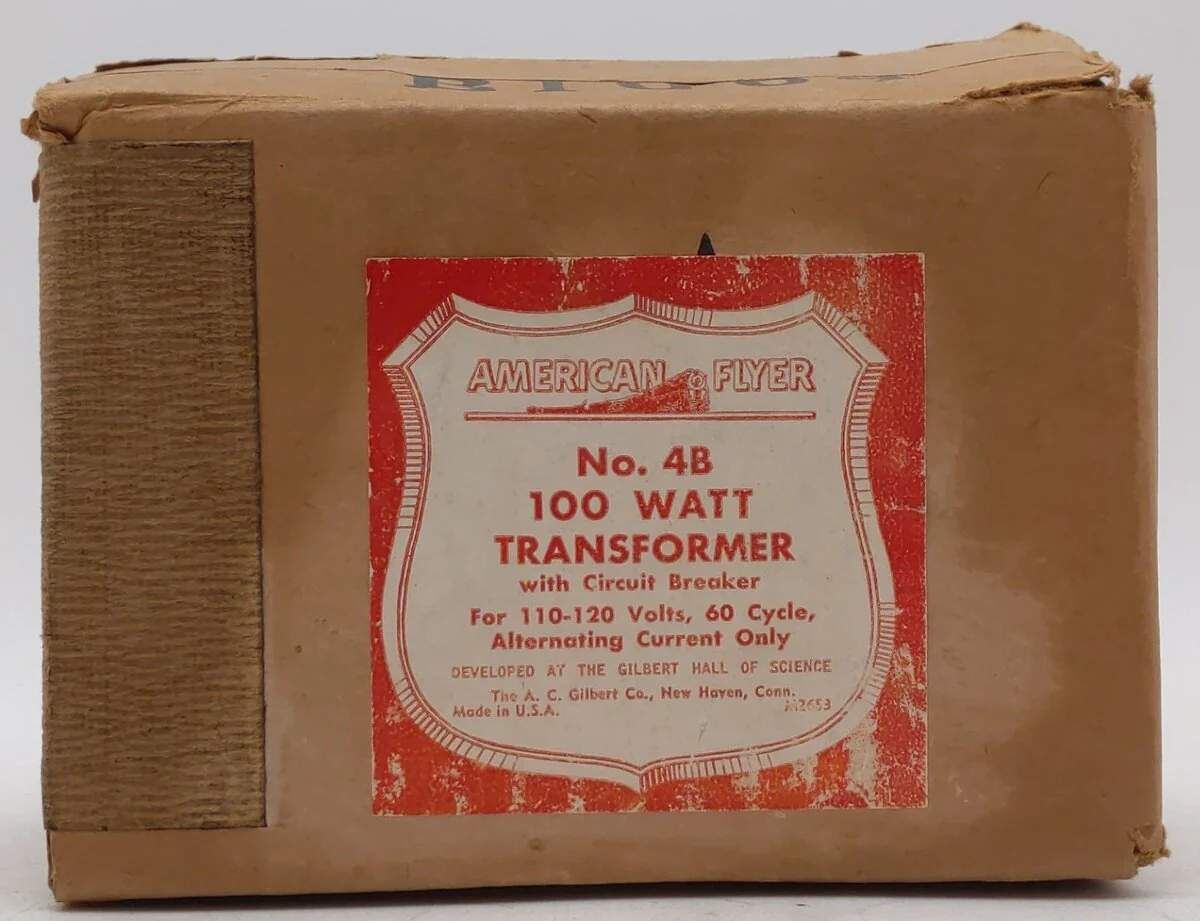 American Flyer 4B Vintage S 100 Watt Transformer EX/Box - Image 7