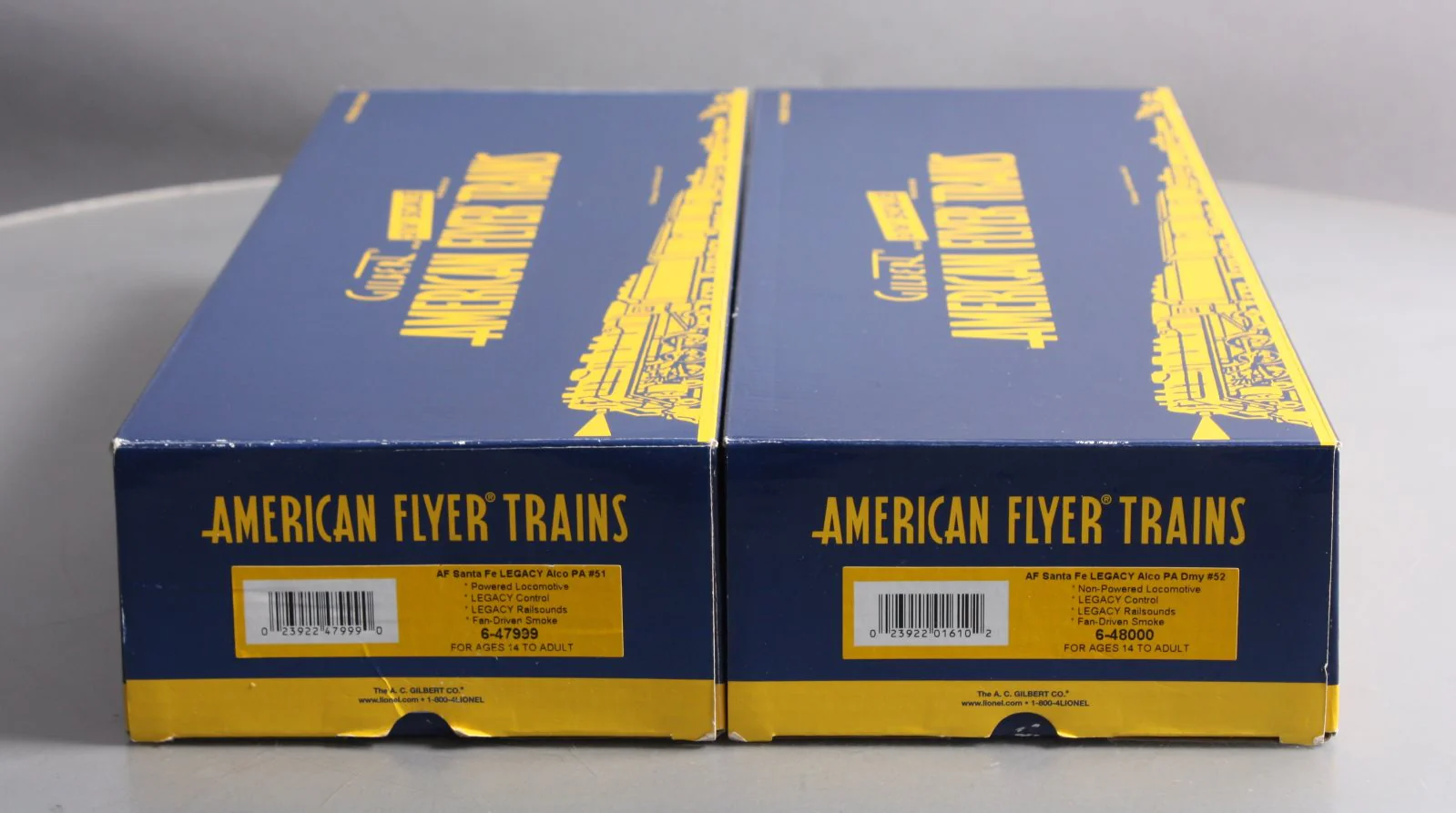 American Flyer 6-47998 S Santa Fe Legacy ALCO PA A-A Diesel Locomotive #51/#52 LN/Box - Image 9
