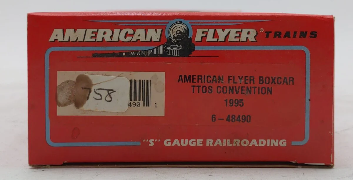 American Flyer 6-48490 S Scale TTOS-1995 Western Pacific Boxcar #101645 EX/Box - Image 5