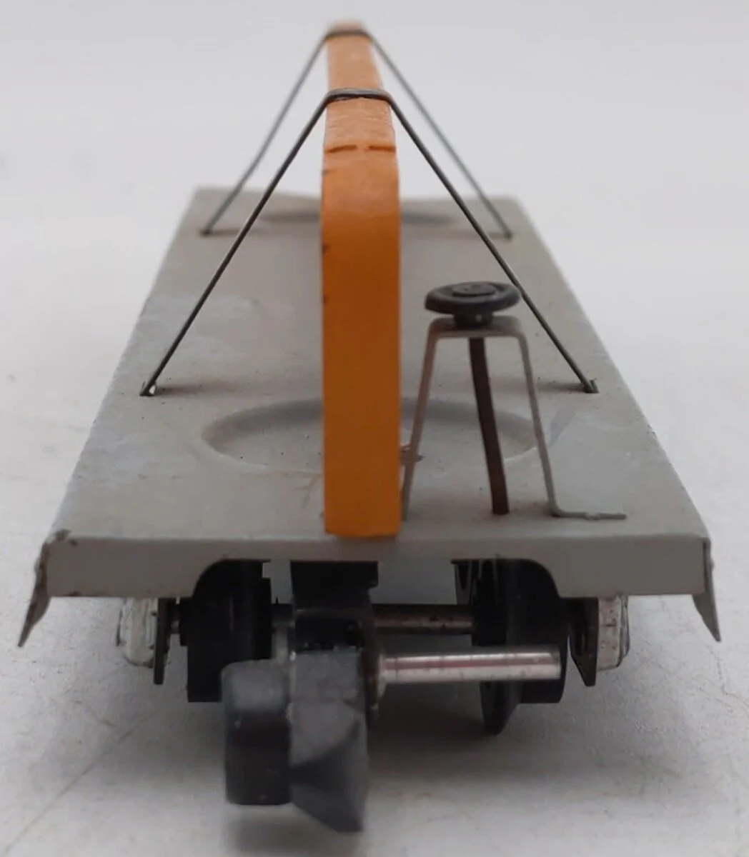 American Flyer 609 Vintage S Tinplate Flat With Girder Load VG - Image 3