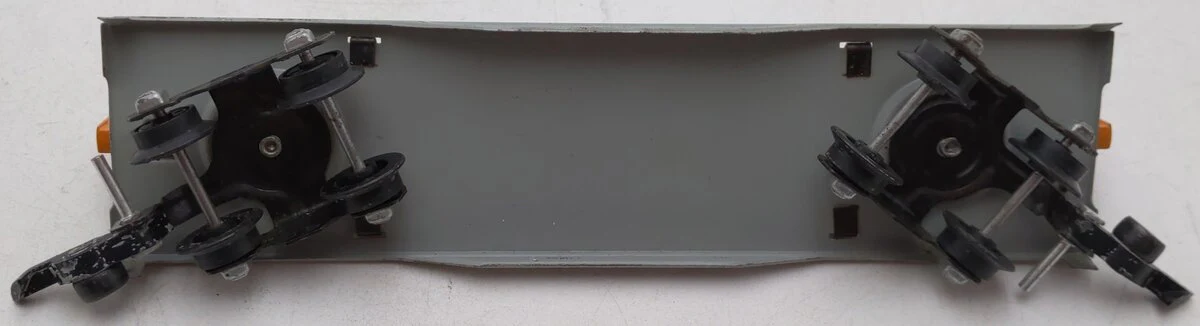 American Flyer 609 Vintage S Tinplate Flat With Girder Load VG - Image 6