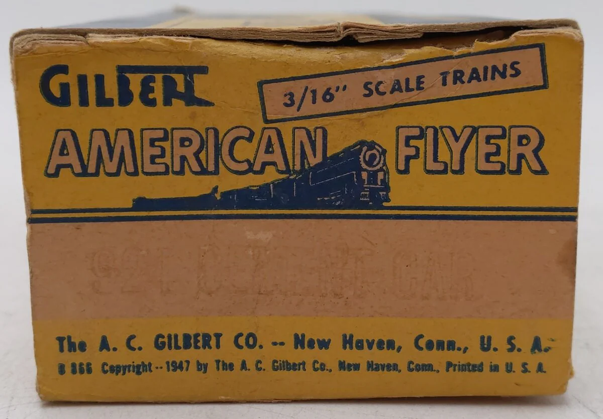 American Flyer 924 Vintage S Jersey Central Covered Hopper VG/Box - Image 7