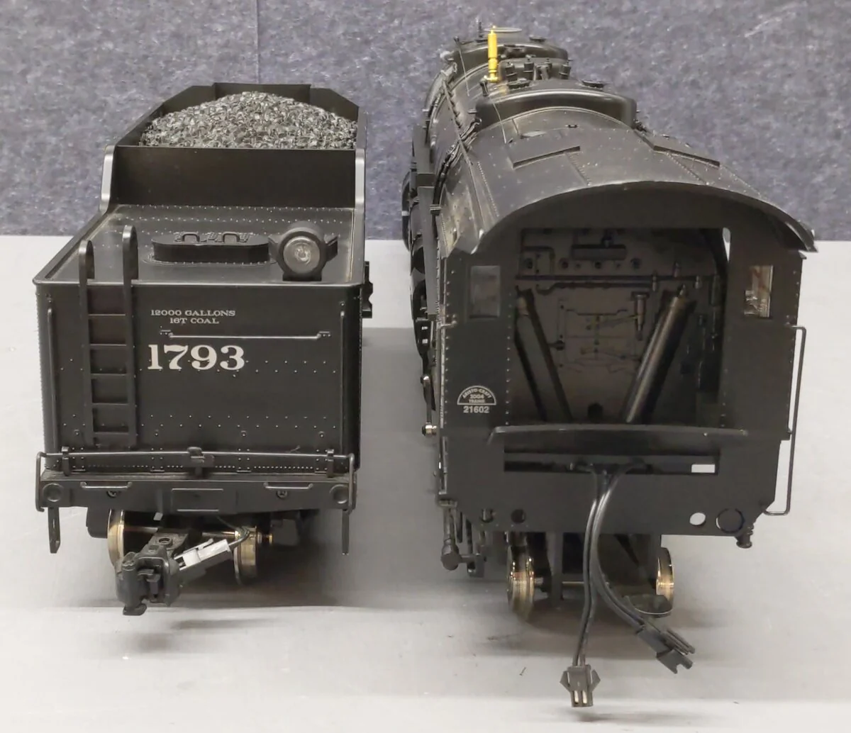 Aristo-Craft 21602 Santa Fe 2-8-8-2 Mallet Steam Loco. W/ Tender #1793 EX - Image 6