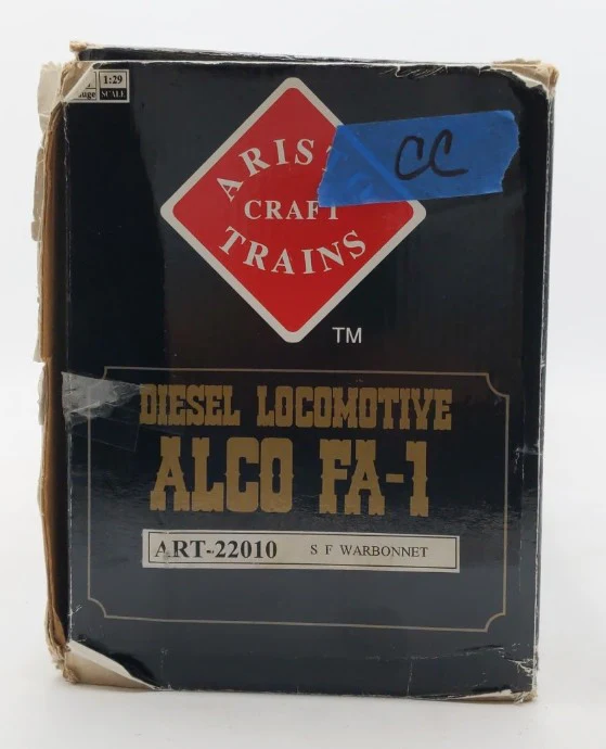 Aristo-Craft 22010 G Santa Fe FA-1 Warbonnet Diesel Locomotive #50A EX/Box - Image 8