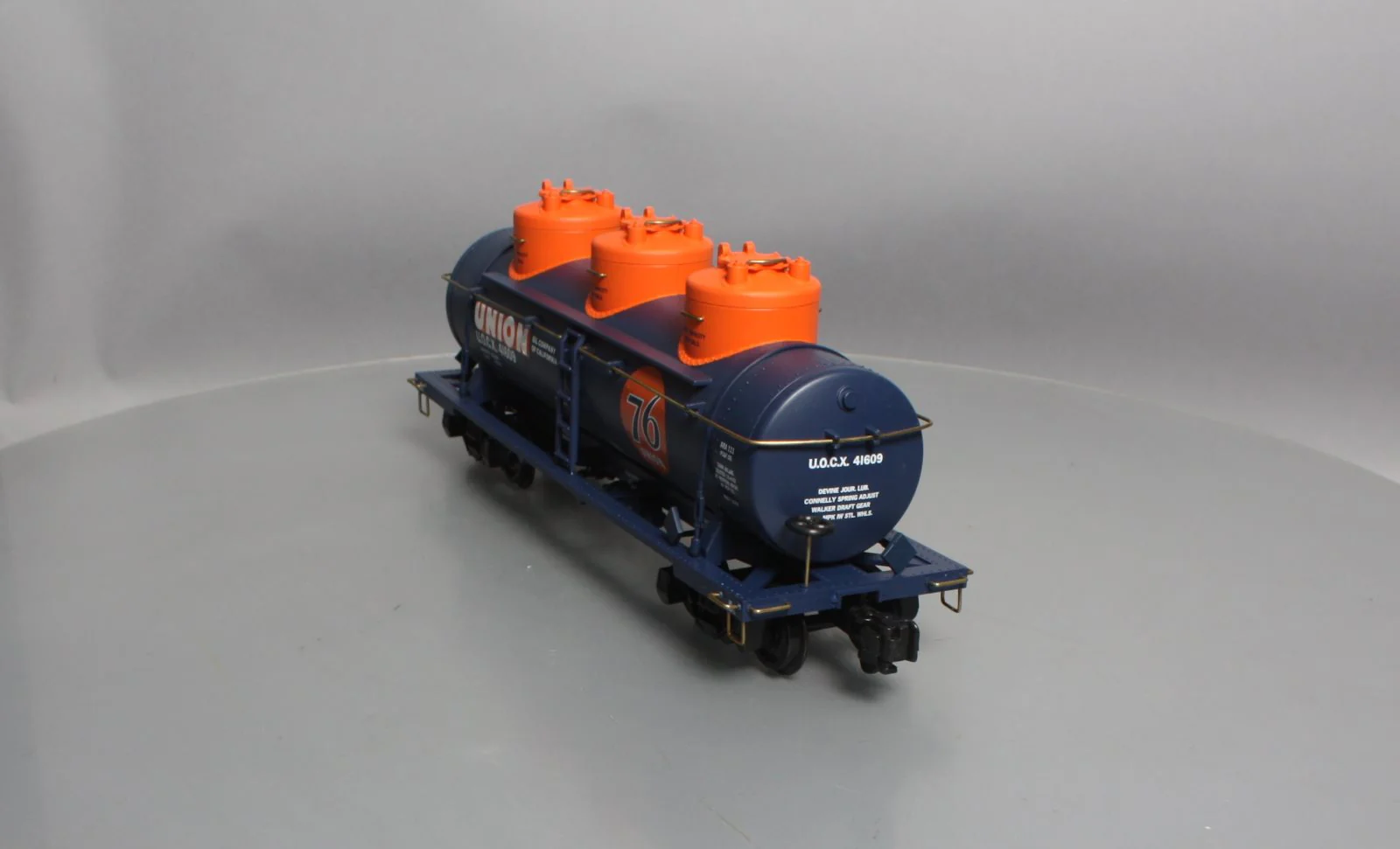 Aristo-Craft 41609 Union Oil 76 Triple Dome Tank Car EX/Box - Image 3