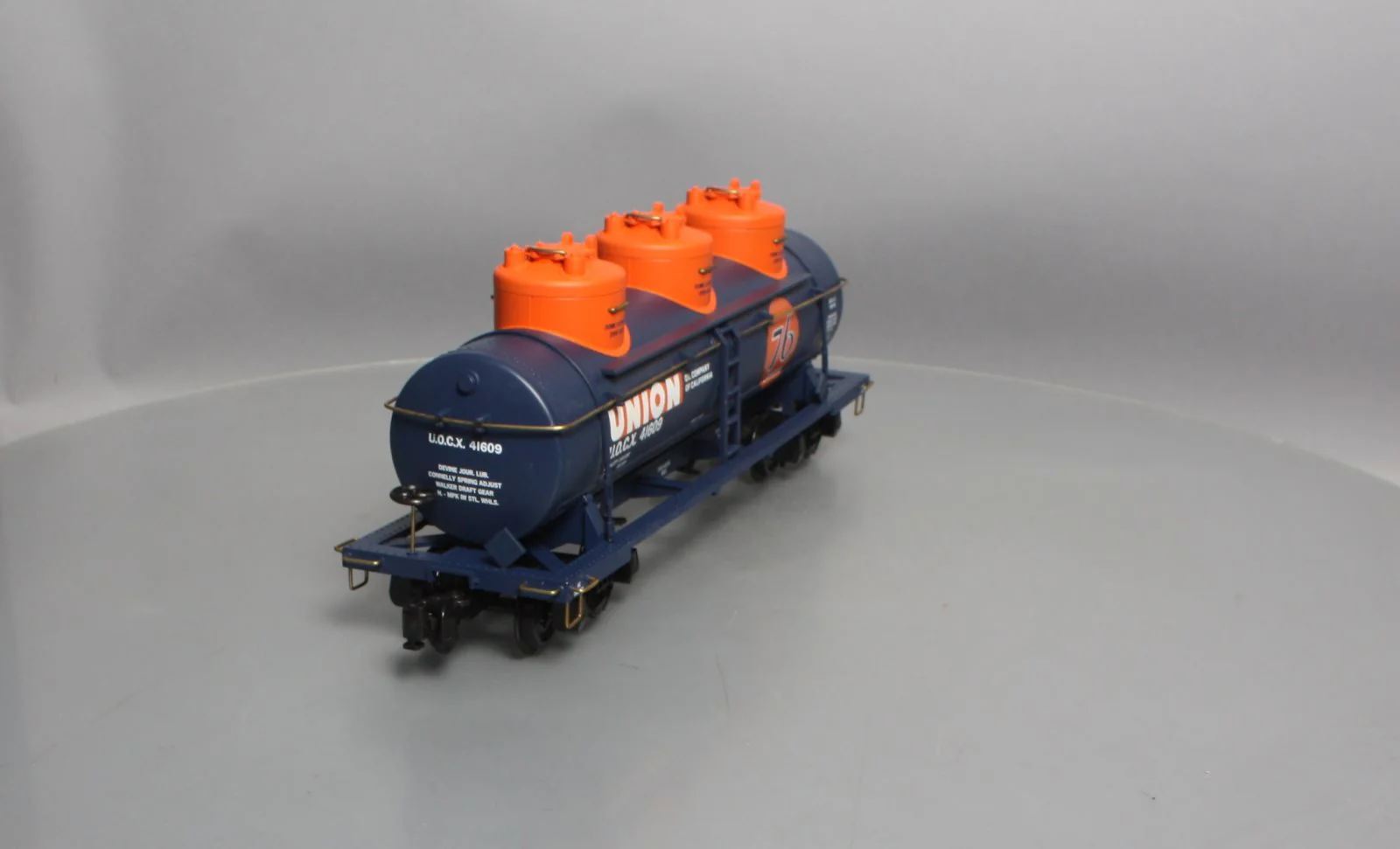 Aristo-Craft 41609 Union Oil 76 Triple Dome Tank Car EX/Box - Image 4