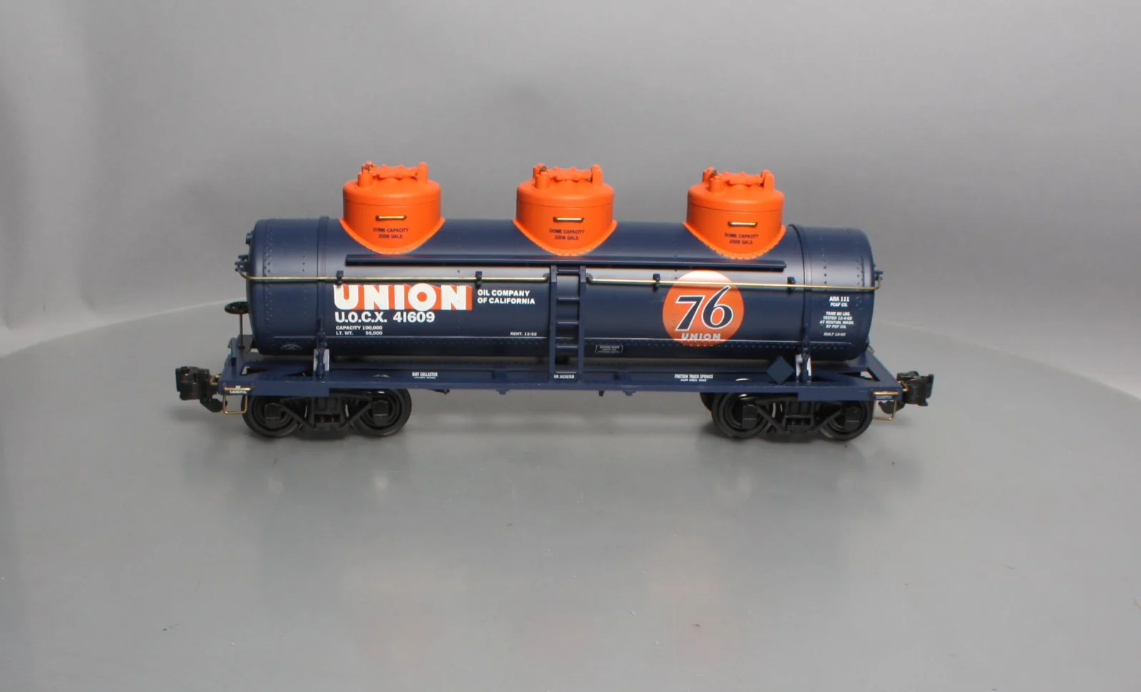 Aristo-Craft 41609 Union Oil 76 Triple Dome Tank Car EX/Box - Image 5