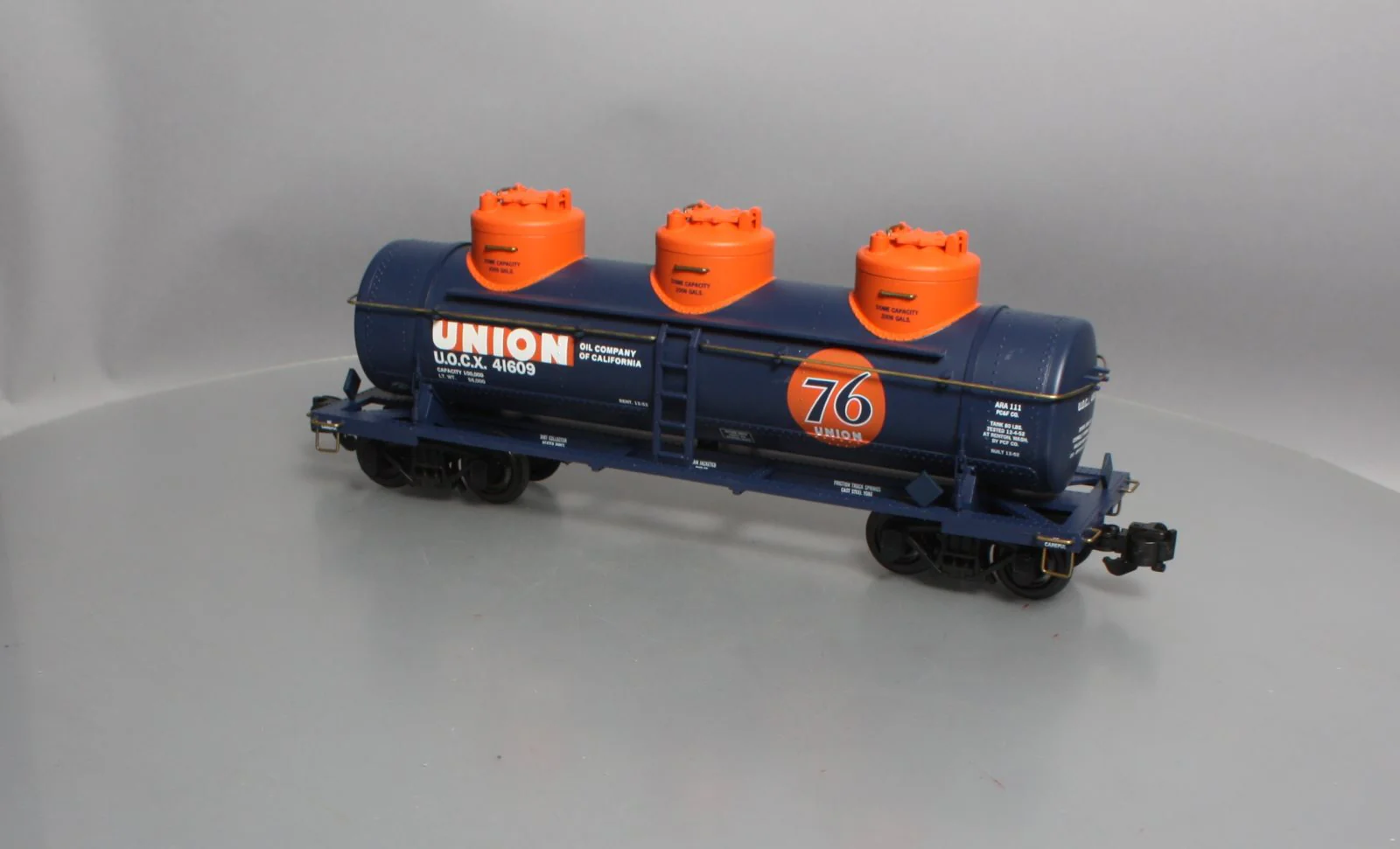 Aristo-Craft 41609 Union Oil 76 Triple Dome Tank Car EX/Box - Image 6