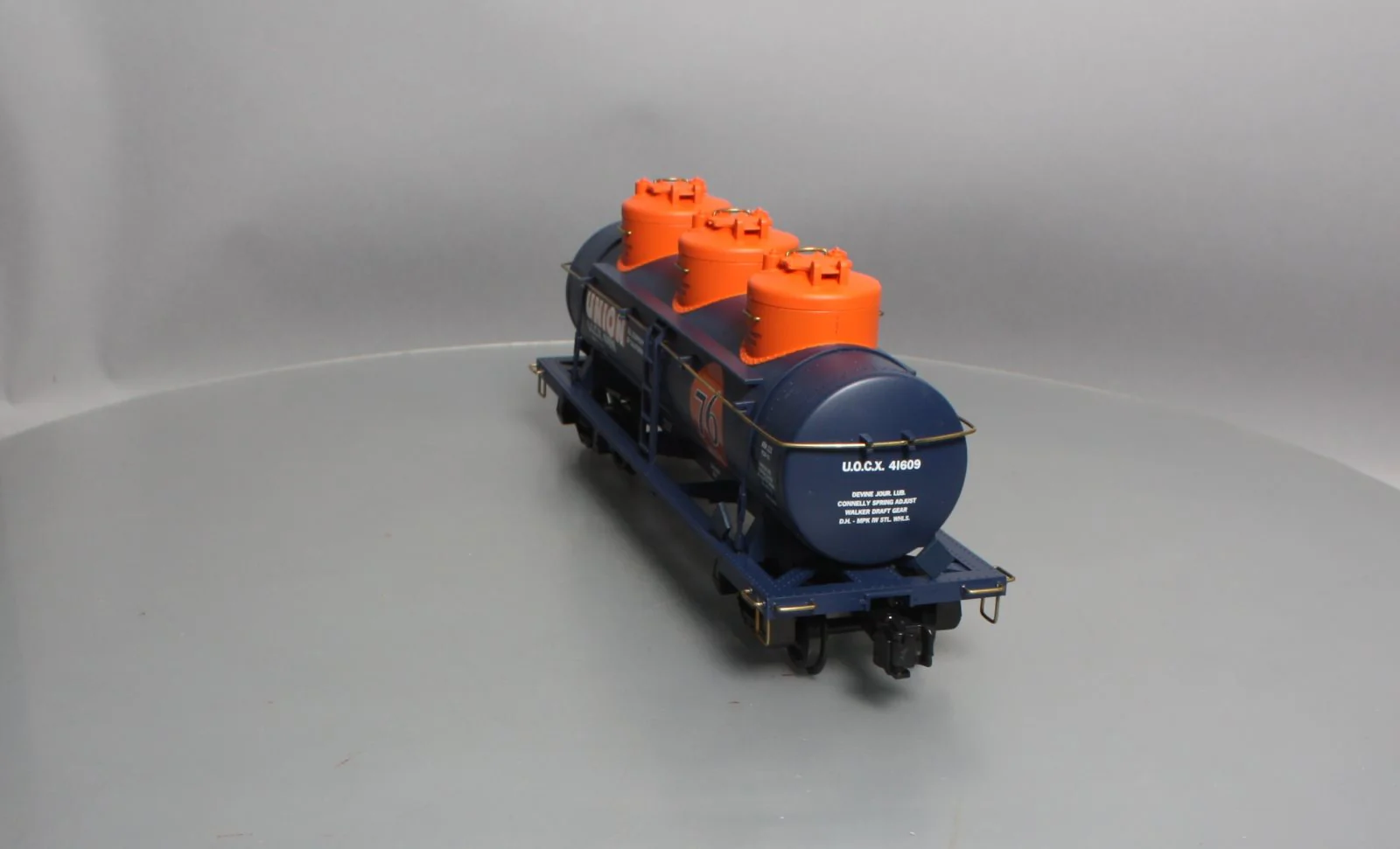 Aristo-Craft 41609 Union Oil 76 Triple Dome Tank Car EX/Box - Image 7