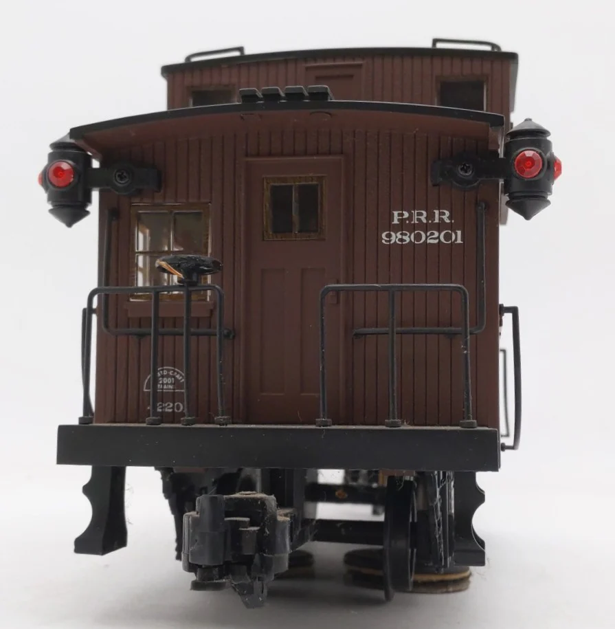 Aristo-Craft 42201 G Scale Pennsylvania Bobber Caboose #980201 VG/Box - Image 6