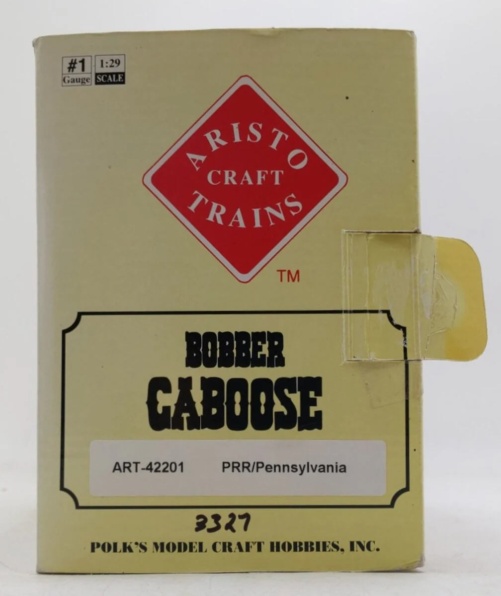 Aristo-Craft 42201 G Scale Pennsylvania Bobber Caboose #980201 VG/Box - Image 7