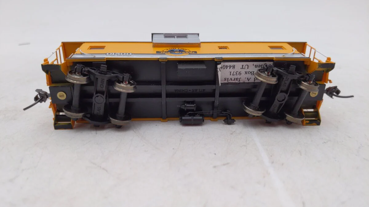 Atlas 1911 HO Scale Rio Grande Extended Vision Caboose #01500 LN/Box - Image 4