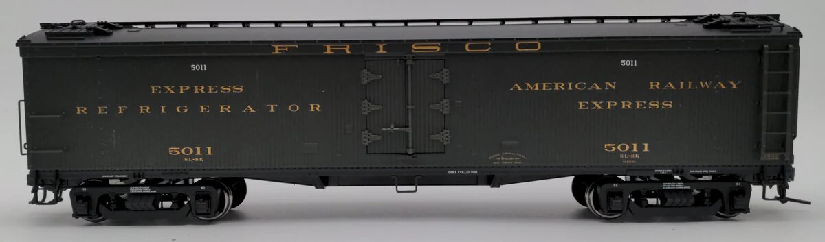 Atlas 3002011-2 O Scale Frisco 53'6" Wood Reefer #5011 (2-Rail) EX/Box - Image 3