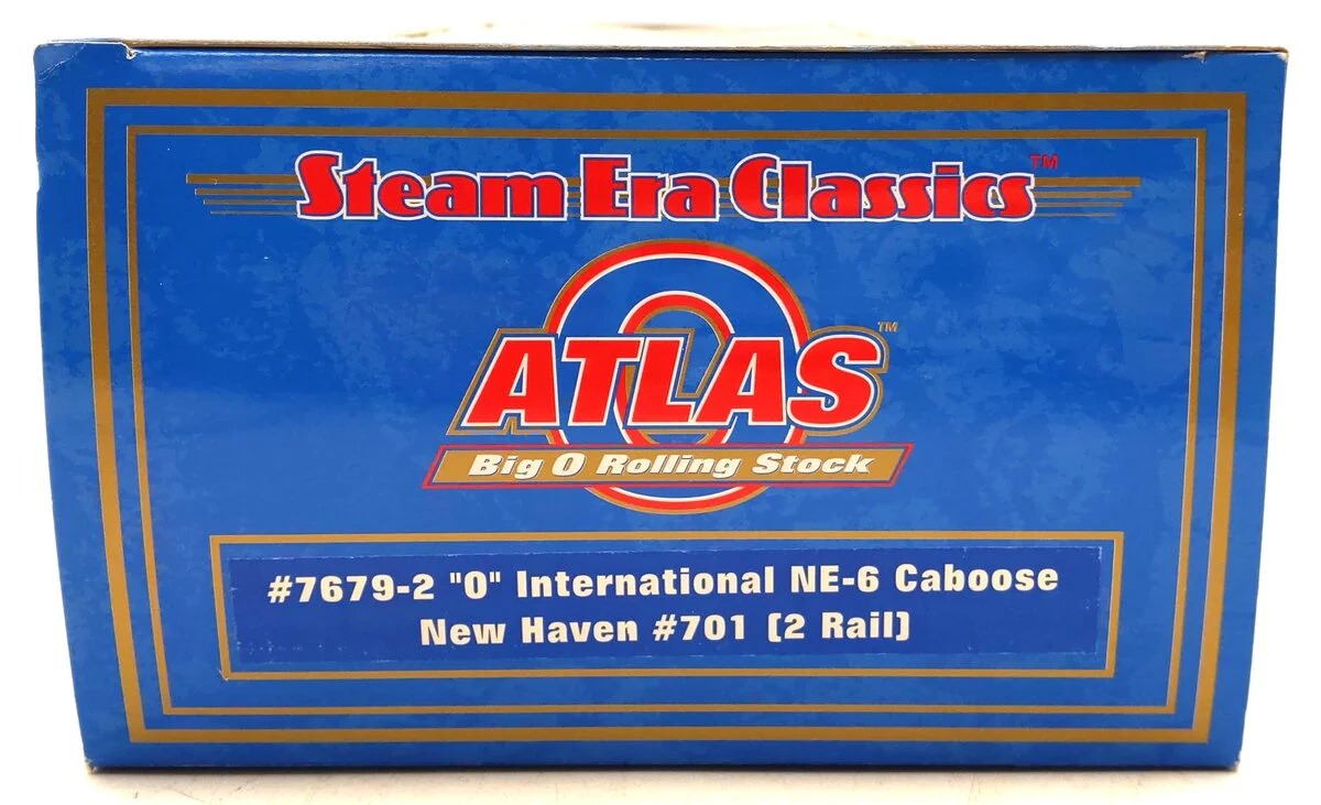 Atlas 7679-2 O Scale New Haven International NE-6 Caboose #C-701 (2-Rail) LN/Box - Image 4