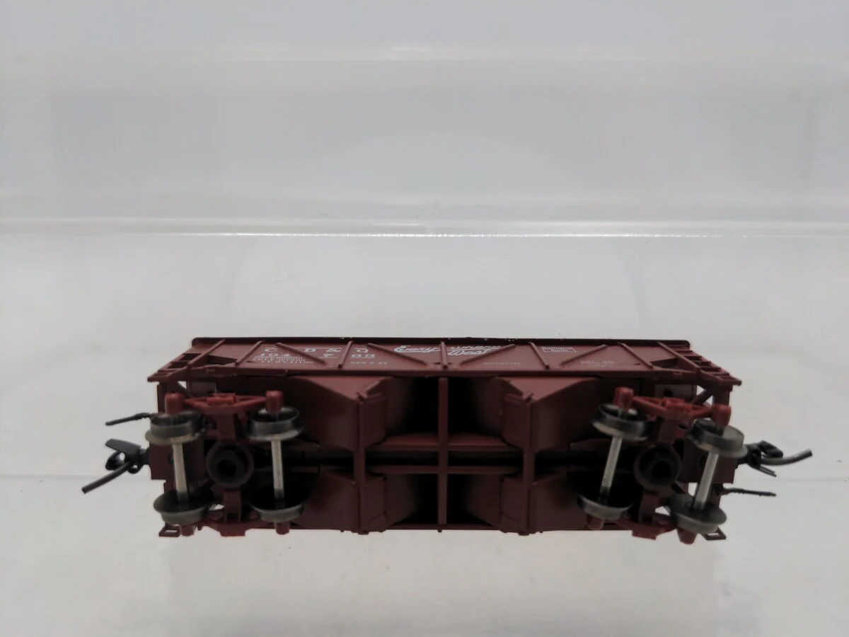 Bluford Shops 63137 N Burlington 2-Bay War Emergency Composite Hopper #194763 LN/Box - Image 3