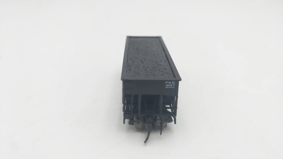 Bluford Shops 65285 N Peoria & Eastern 8-Panel 2-Bay Hopper #3067 LN/Box - Image 5