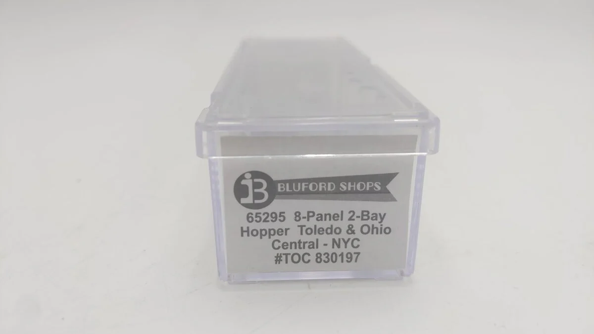 Bluford Shops 65295 N Toledo & Ohio Central 8-Panel 2-Bay Hopper #830197 LN/Box - Image 8