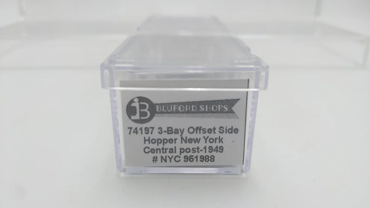 Bluford Shops 74197 N New York Central 70 Ton 3-Bay Offset Side Hopper #951988 LN/Box - Image 7