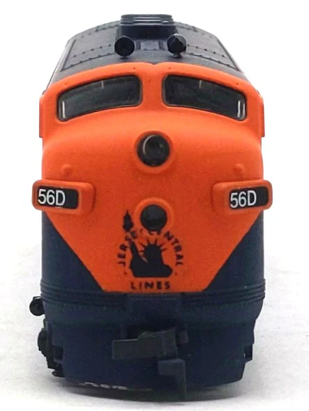 Cary Loco Works HO Custom Painted Jersey Central Lines Diesel Loco #56D EX - Image 5