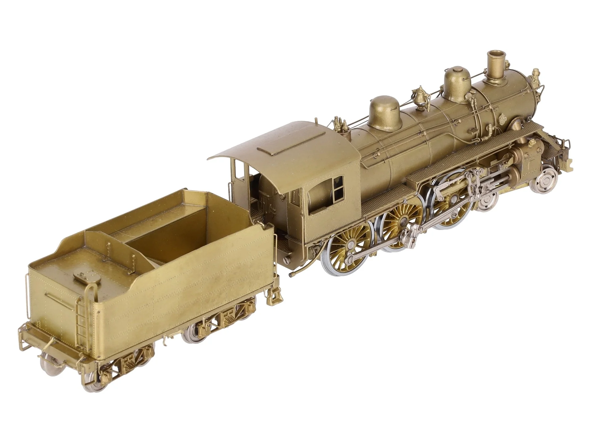 Empire-Midland DL-107 BRASS HO New Haven 800 Class 4-6-0 Steam Engine & Tender EX/Box - Image 10