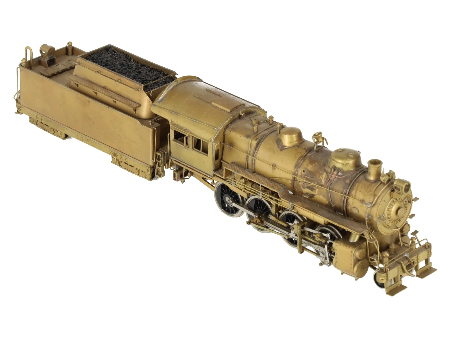 Gem Models/Olympia GN-110 HO BRASS Pennsylvania 2-8-0 H10S Steam Loco & Tender EX - Image 7