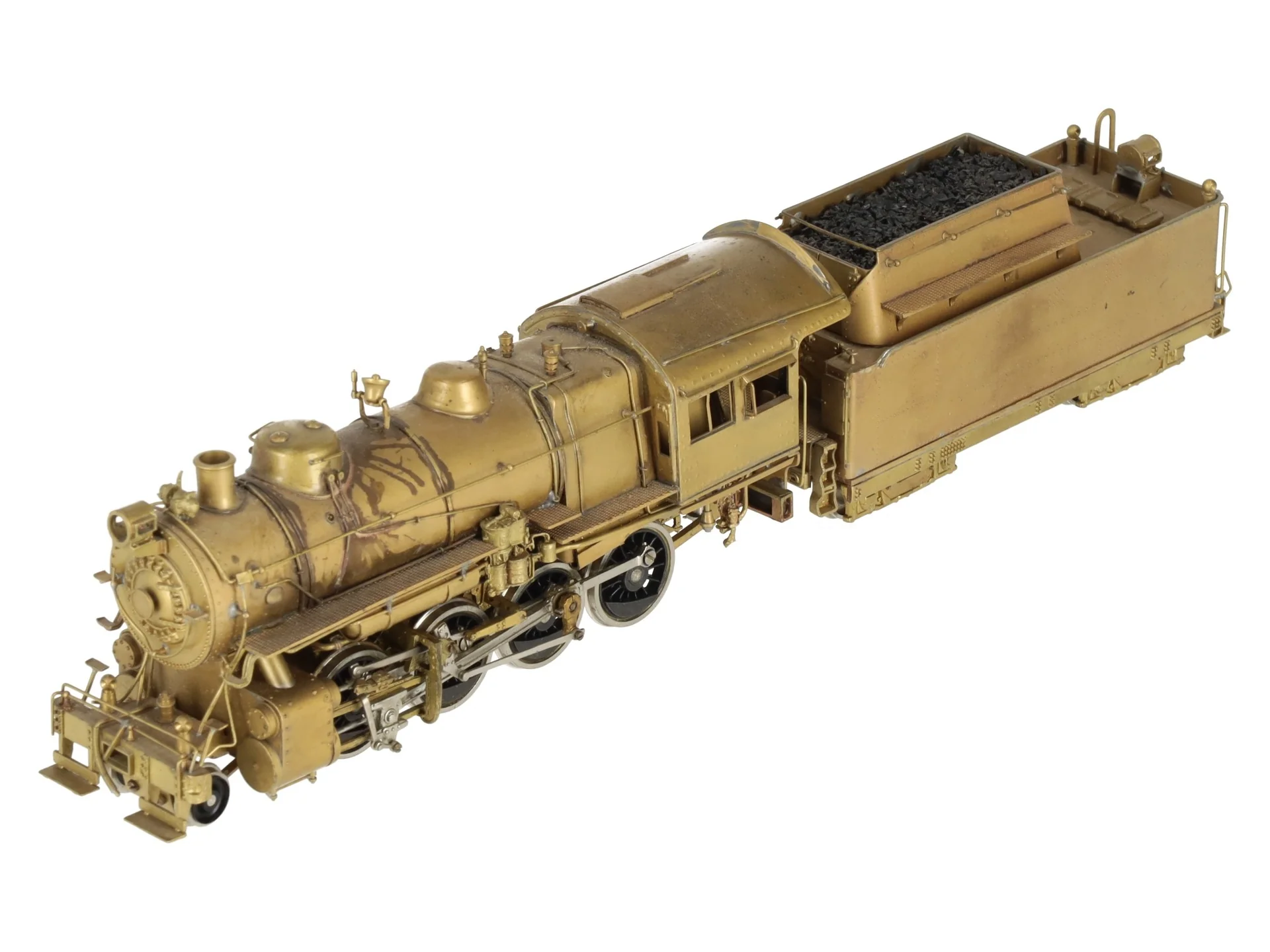 Gem Models/Olympia GN-110 HO BRASS Pennsylvania 2-8-0 H10S Steam Loco & Tender EX - Image 9