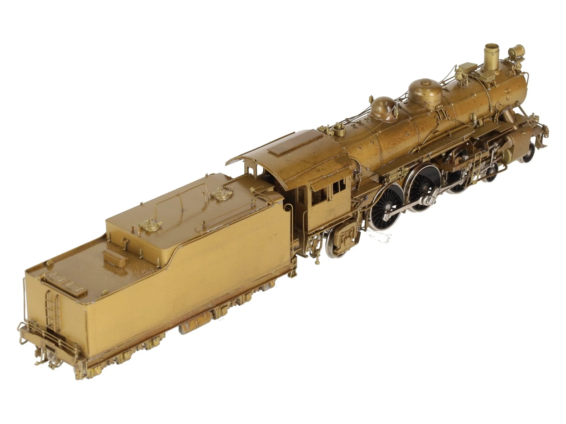 Hallmark Models 1369/1376 HO ATSF 4-6-2 Steam Locomotive & Tender -Unpainted EX/Box - Image 11