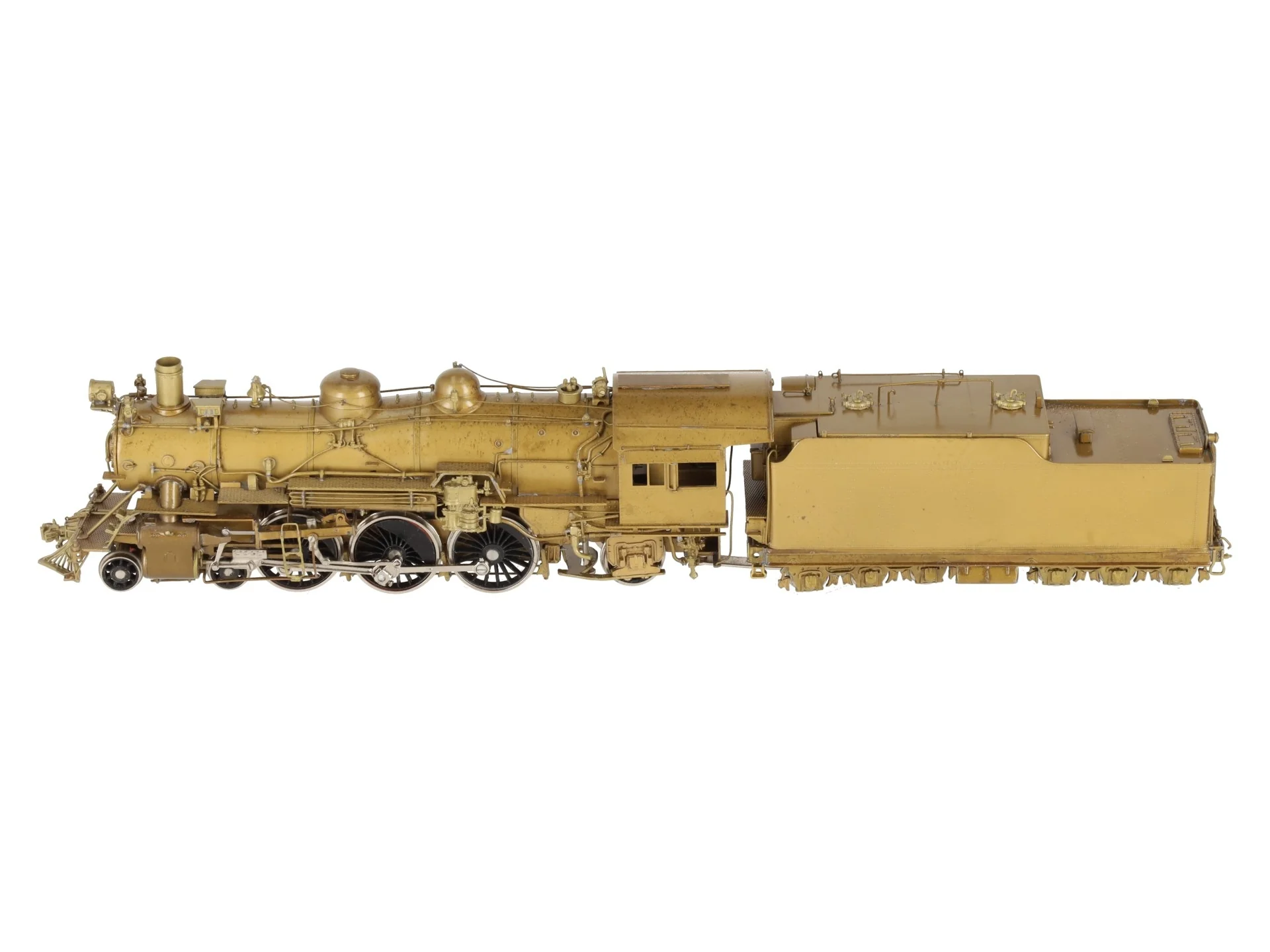 Hallmark Models 1369/1376 HO ATSF 4-6-2 Steam Locomotive & Tender -Unpainted EX/Box - Image 8