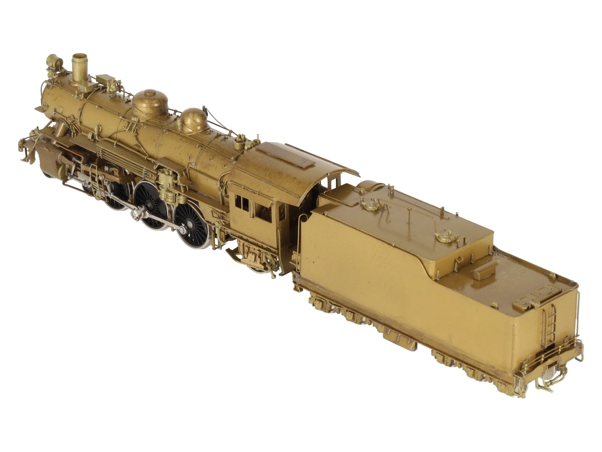 Hallmark Models 1369/1376 HO ATSF 4-6-2 Steam Locomotive & Tender -Unpainted EX/Box - Image 9
