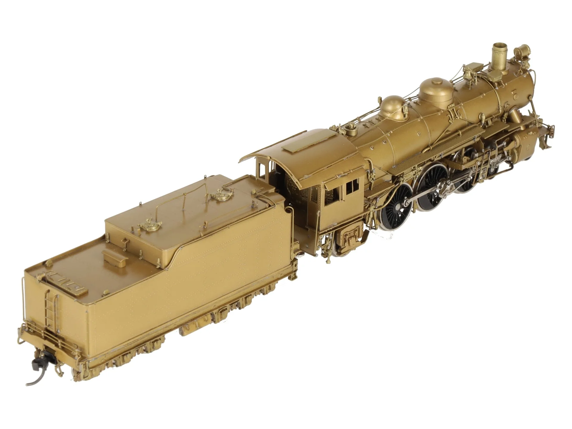 Hallmark Models 1369/1376 HO ATSF 4-6-2 Steam Locomotive & Tender -Unpainted EX/Box - Image 11