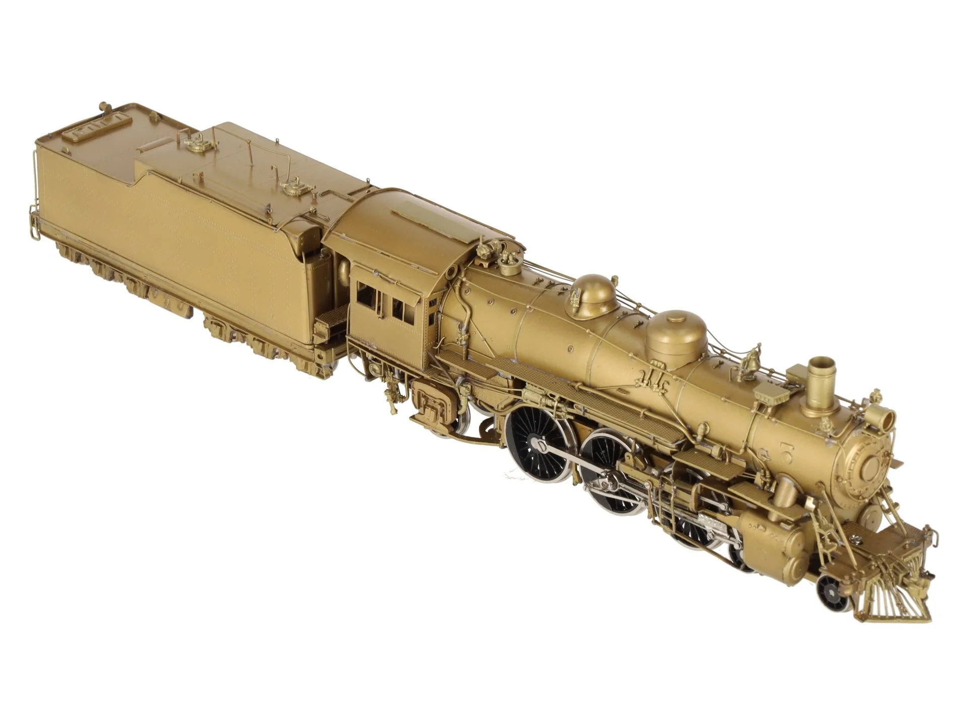 Hallmark Models 1369/1376 HO ATSF 4-6-2 Steam Locomotive & Tender -Unpainted EX/Box - Image 3