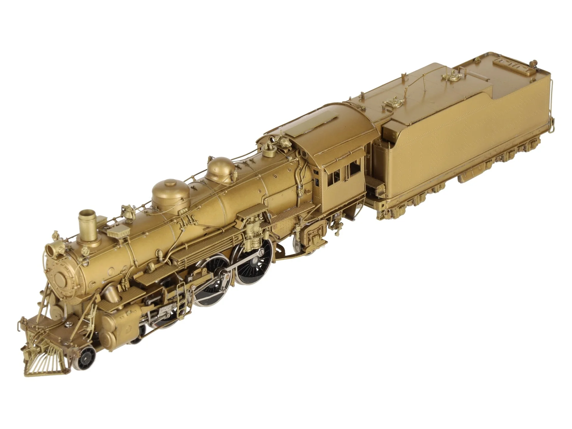 Hallmark Models 1369/1376 HO ATSF 4-6-2 Steam Locomotive & Tender -Unpainted EX/Box - Image 5