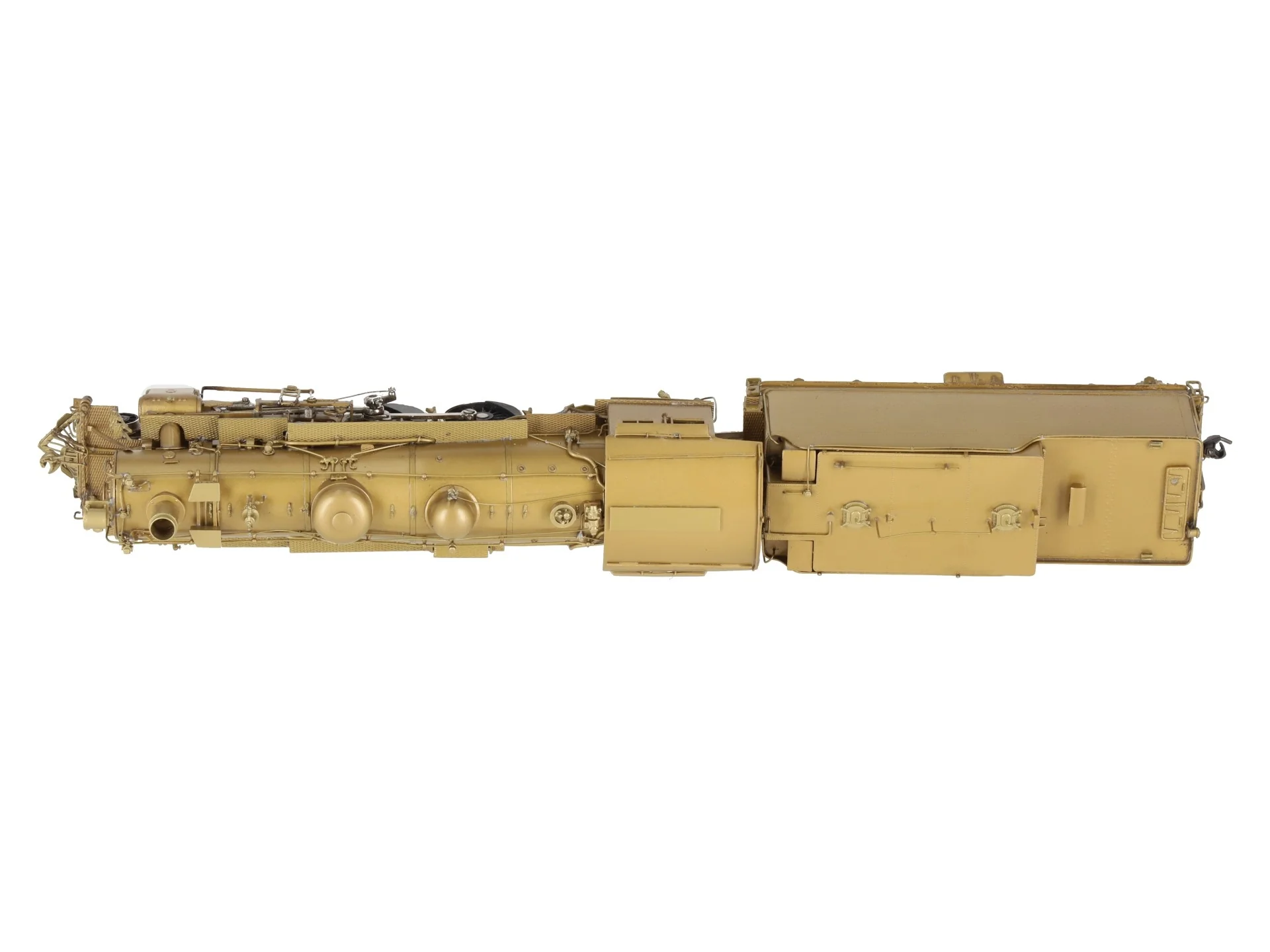 Hallmark Models 1369/1376 HO ATSF 4-6-2 Steam Locomotive & Tender -Unpainted EX/Box - Image 7