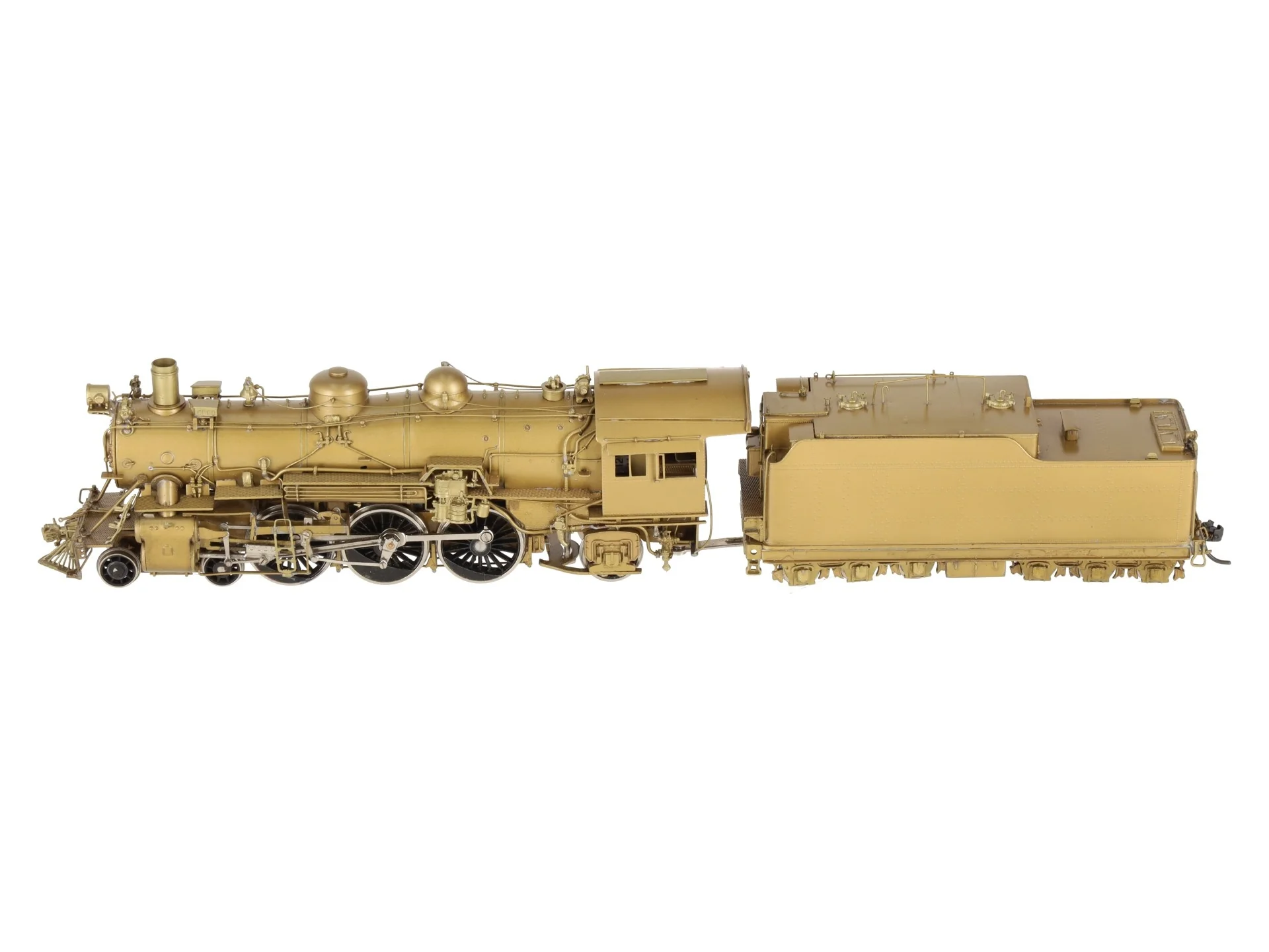 Hallmark Models 1369/1376 HO ATSF 4-6-2 Steam Locomotive & Tender -Unpainted EX/Box - Image 8