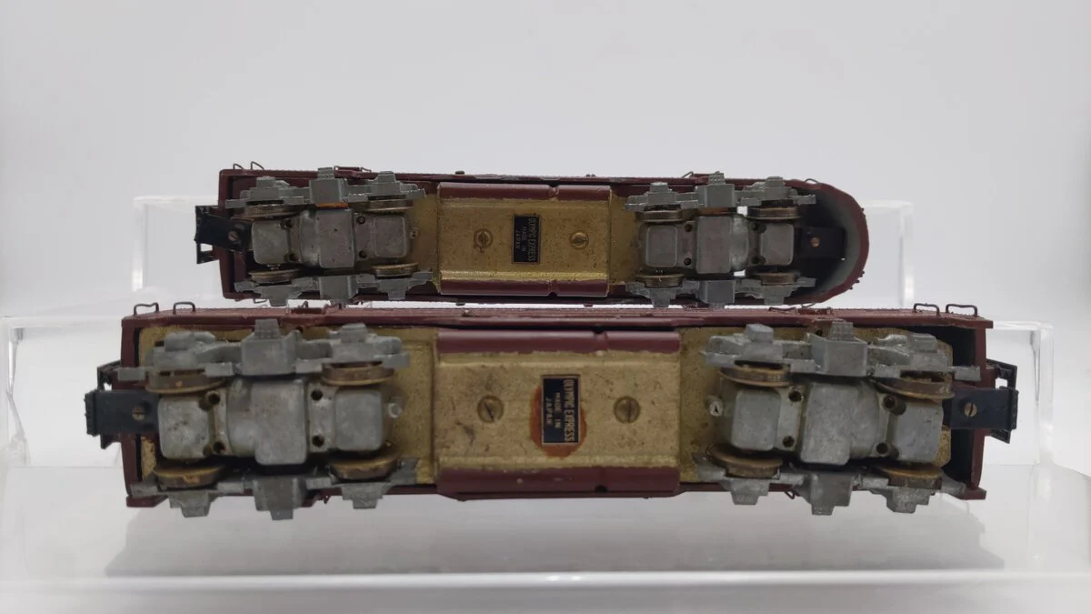 HO Scale Pennsylvania Diecast/Brass A/B Diesel Locomotive Set #2501,4173 - Image 3