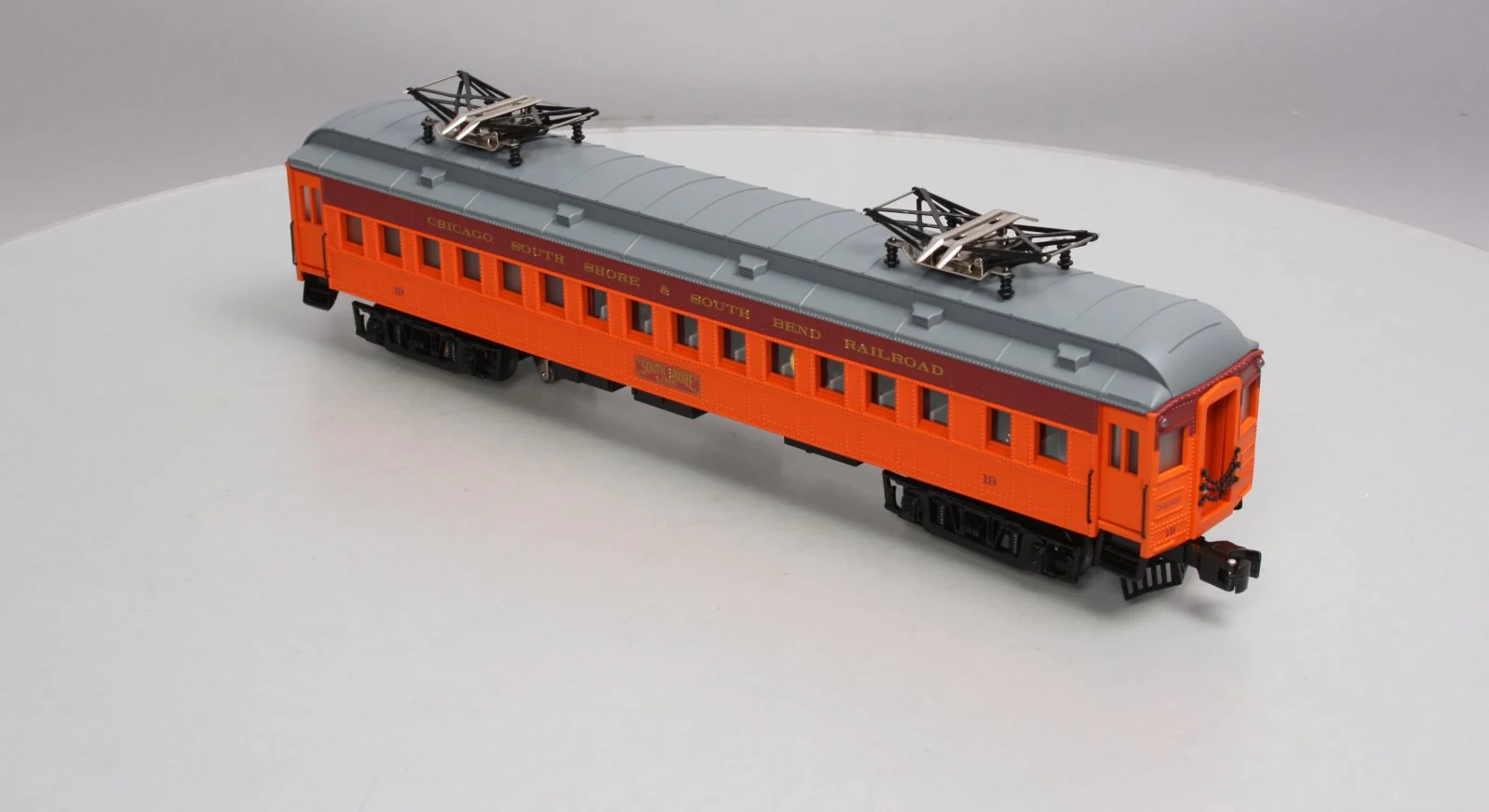 K-Line K2799-0001 O CSS&SB 15" Heavyweight Powered Interurban Car #19 EX/Box - Image 3