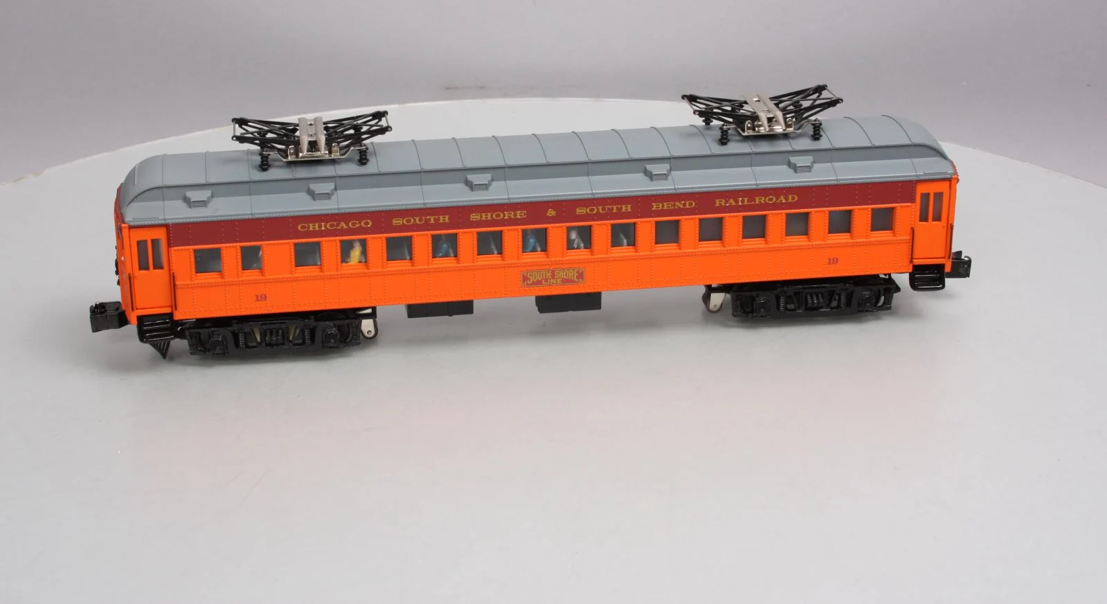 K-Line K2799-0001 O CSS&SB 15" Heavyweight Powered Interurban Car #19 EX/Box - Image 6