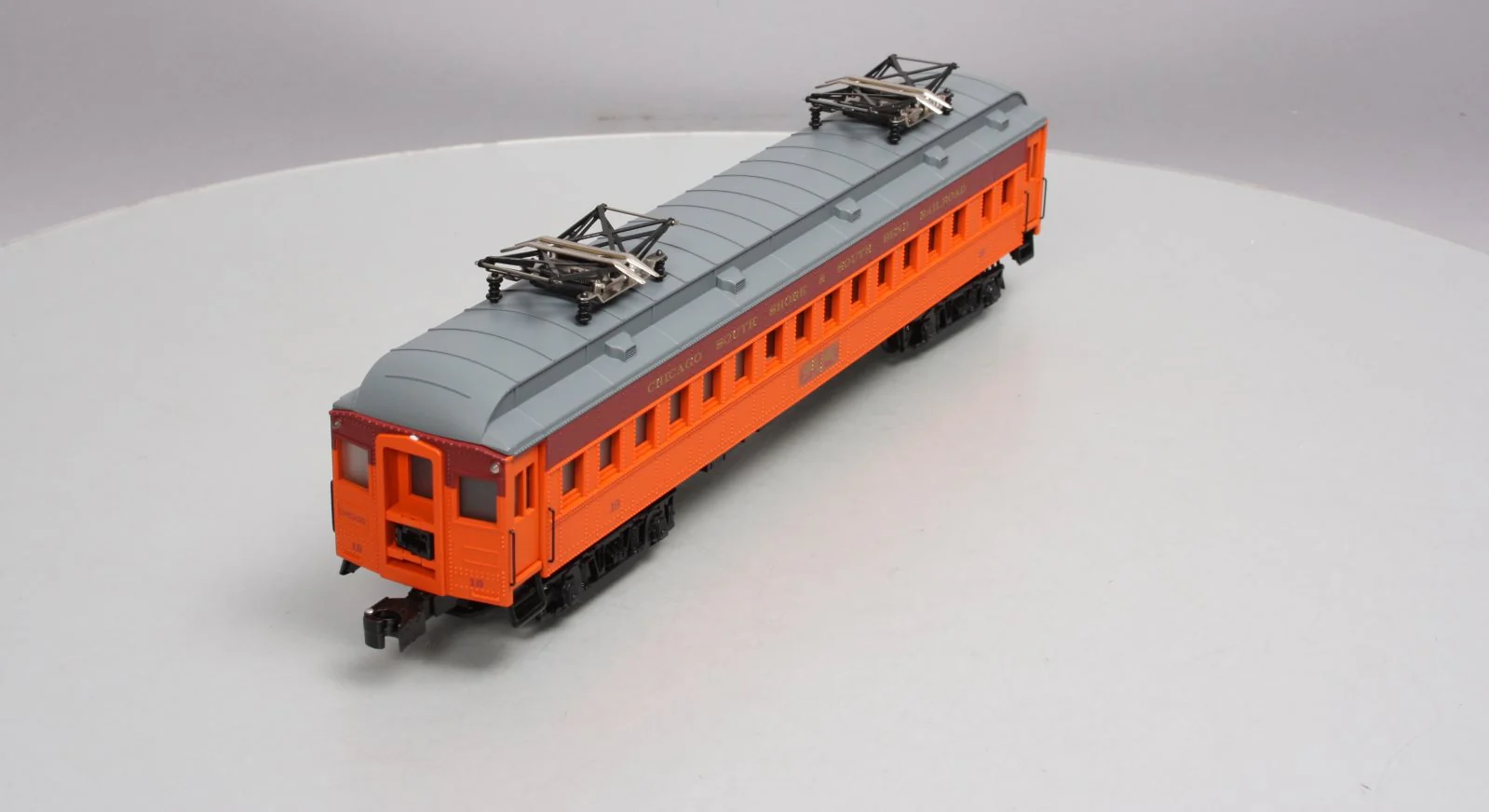 K-Line K2799-0001 O CSS&SB 15" Heavyweight Powered Interurban Car #19 EX/Box - Image 9