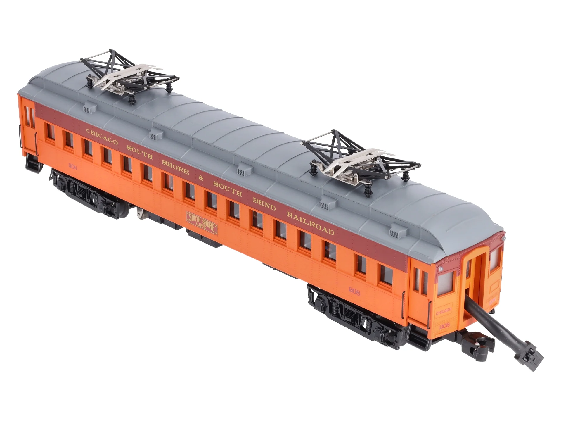 K-Line K2799-0002 O CSS&SB 15" Heavyweight Non-Powered Interurban Cars #208 EX/Box - Image 10