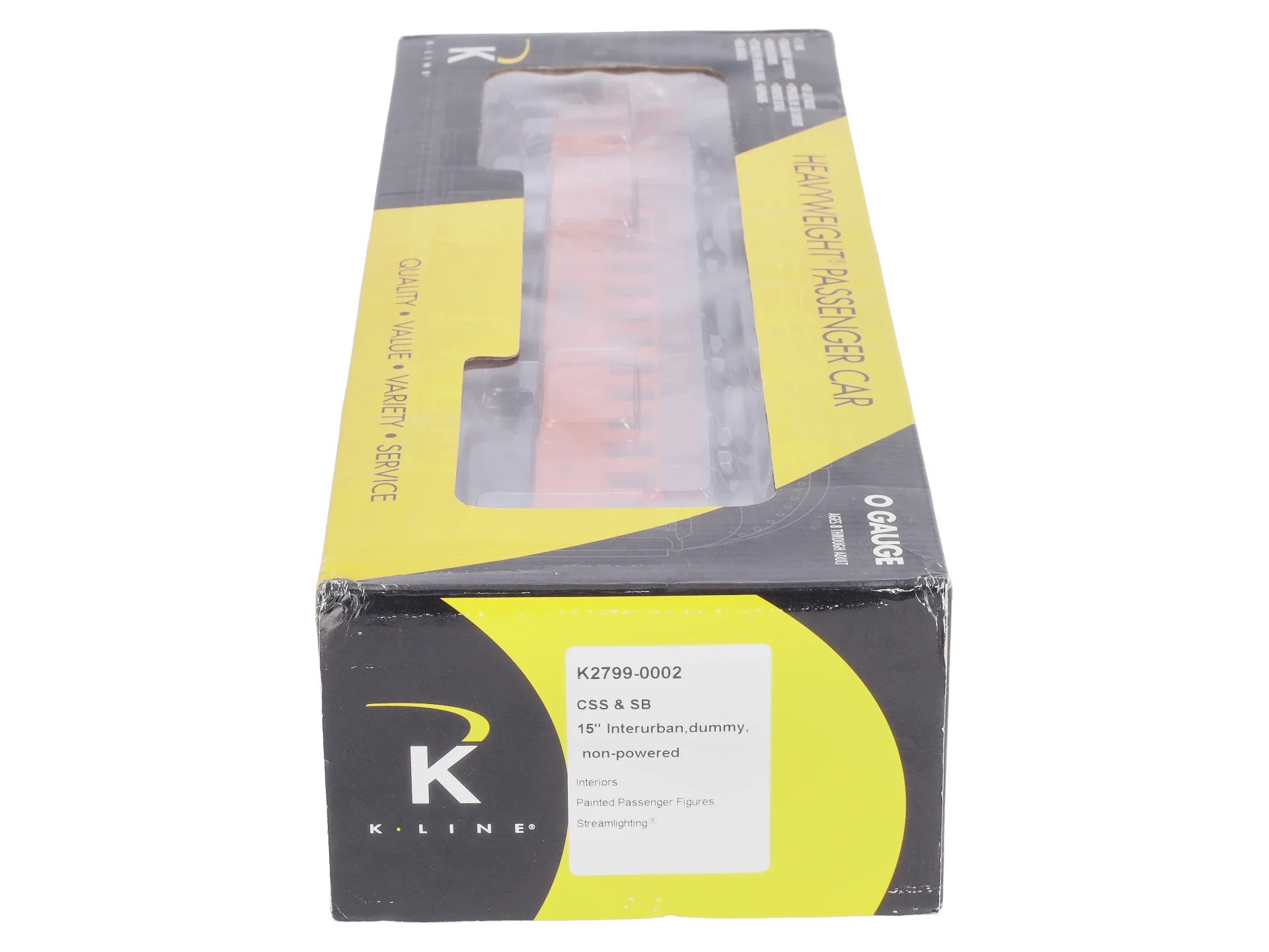 K-Line K2799-0002 O CSS&SB 15" Heavyweight Non-Powered Interurban Cars #208 EX/Box - Image 12