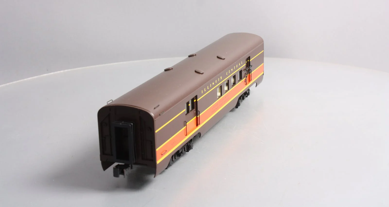 K-Line K4635-10403 O Gauge Illinois Central RPO Aluminum Car #403 LN/Box - Image 5